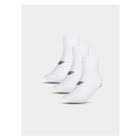 Pánské ponožky casual nad kotník 4F - bílé