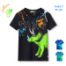Chlapecké tričko - KUGO TM8571C, tyrkysová Barva: Tyrkysová