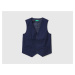 Benetton, Lined Vest With Buttons
