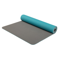 Yate Yoga mat dvouvrstvá Tpe YTSA04681 tyrkysová / šedá