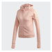 Dámská mikina Adidas Women Z.N.E. Fast-Release Mesh Hoodie Orange