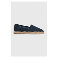 Espadrilky Calvin Klein ESPADRILLE CV tmavomodrá barva, HM0HM00539