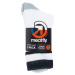 Meatfly ponožky Long Triple Pack White | Bílá