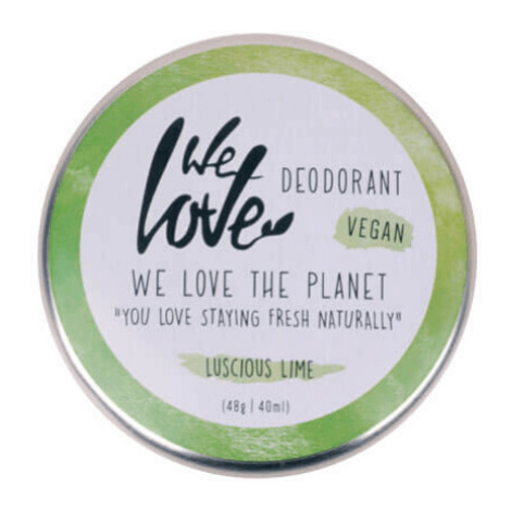 Přírodní krémový deodorant "Lucious Lime" We Love the Planet 48 g