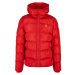 Pánská prošívaná zimní bunda Urban Classics Hooded Puffer - červená