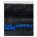 Kabelka karl lagerfeld jeans modern blur coated denim tote černá