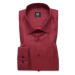 Pánská košile slim fit červené barvy 11672