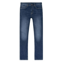 LIVERGY® Pánské džíny „Slim Fit“, 3 délky (tmavě modrá)
