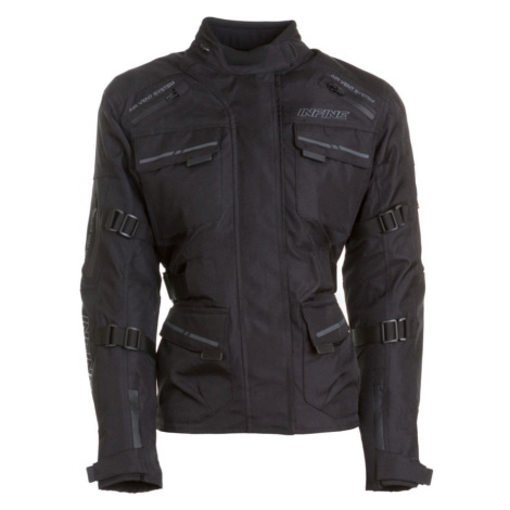 INFINE Stingray 3v1 dámská textilní bunda černá