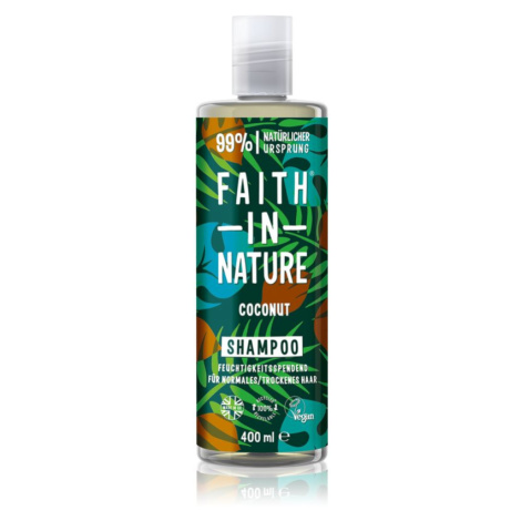 Faith In Nature Coconut hydratační šampon pro normální až suché vlasy 400 ml