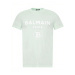 BALMAIN Paris Label Mint tričko