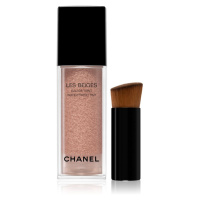 Chanel Les Beiges Water-Fresh Tint lehký hydratační make-up s aplikátorem odstín Deep 30 ml