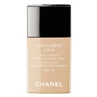 Chanel Rozjasňující hydratační make-up Vitalumiere Aqua SPF 15 (Ultra-Light Skin Perfecting Make