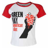 Tričko metal dámské Green Day - American Idiot - ROCK OFF - GDTRRAG01LWR