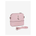 Světle růžová dámská crossbody kabelka VUCH Cara Smooth Pink