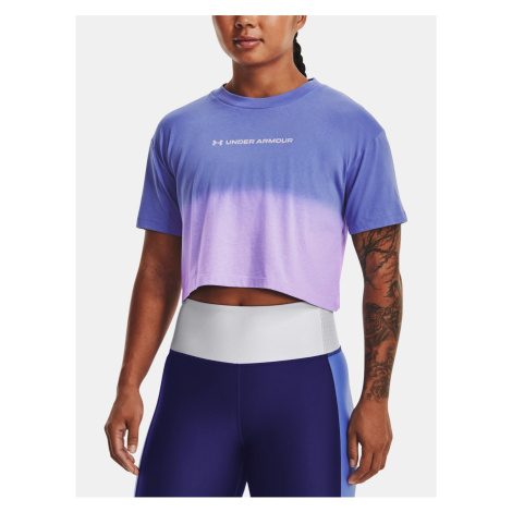 Fialovo-modré dámské sportovní tričko Under Armour