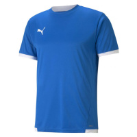 Puma TEAM LIGA JERSEY TEE Pánské fotbalové triko, modrá, velikost