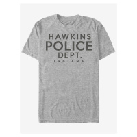 Policejní oddělení Hawkins Stranger Things ZOOT. FAN Netflix - unisex tričko