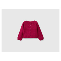 Benetton, Cardigan With Perforated Details