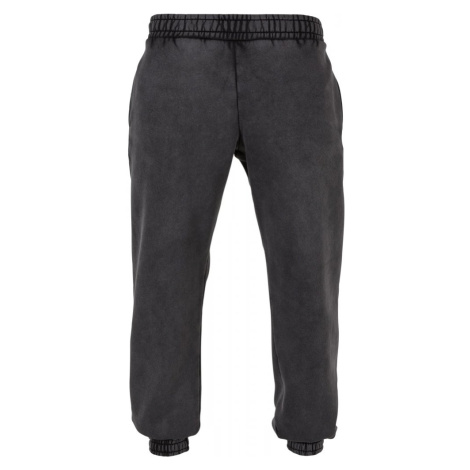 Pánské tepláky Urban Classics Heavy Sand Washed Sweatpants - černé