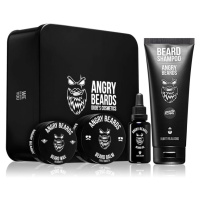 Angry Beards Saloon Set sada na vousy pro muže 1 ks