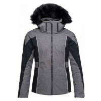 Rossignol W SKI HEATHER JKT Dámská lyžařská bunda, tmavě šedá, velikost