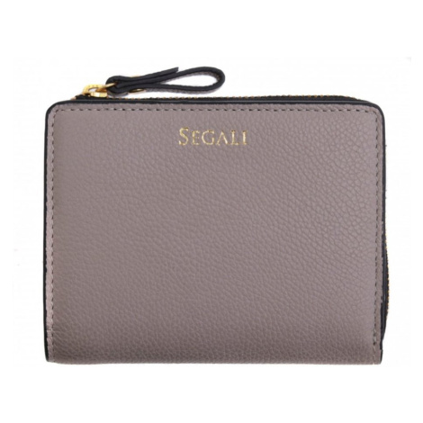 SEGALI Dámská kožená peněženka SG-27412 taupe