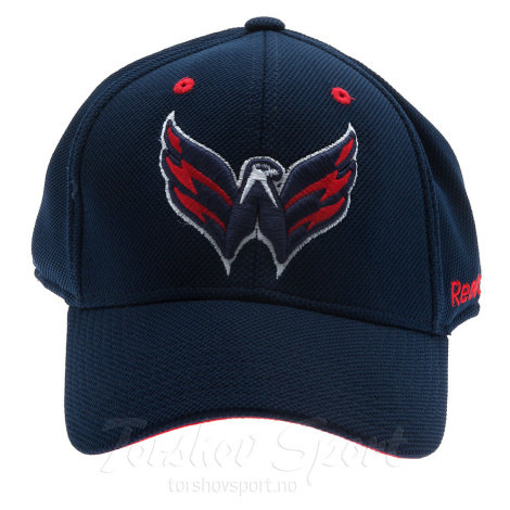 Washington Capitals čepice baseballová kšiltovka Structured Flex blue Reebok