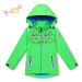 Chlapecká softshellová bunda KUGO HK3121, zelená Barva: Zelená