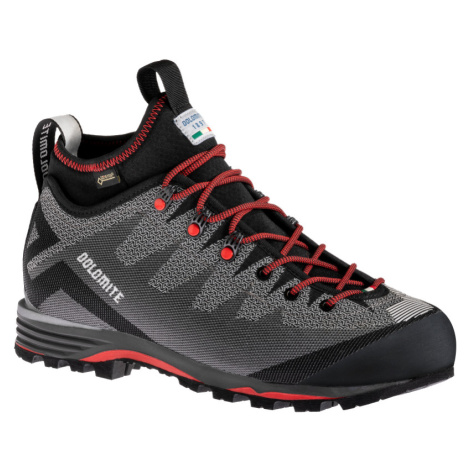Outdoorová obuv Dolomite Veloce GTX Pewter Grey/Fiery Red