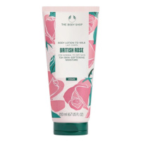 The Body Shop Tělové mléko pro normální až suchou pokožku British Rose (Body Lotion) 200 ml