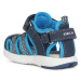 Geox B SANDAL MULTY BOY Dětské sandály, modrá, velikost