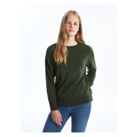 LC Waikiki Crew Neck Plain Long Sleeve Women's Knitwear Sweater