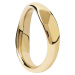 PDPAOLA Jemný pozlacený prsten ze stříbra PIROUETTE Gold AN01-462