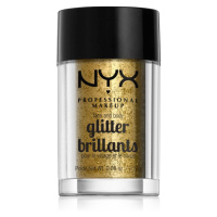 NYX Professional Makeup Face & Body Glitter Brillants třpytky na obličej i tělo odstín 05 Gold 2