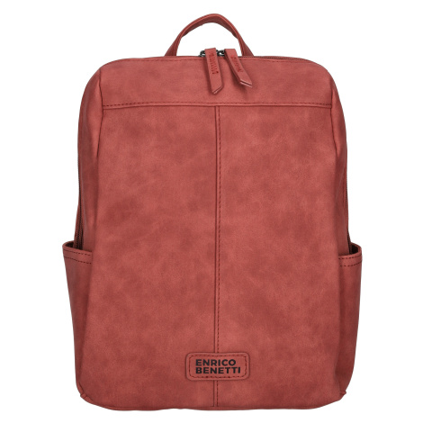 Enrico Benetti Kensi dámský batoh na tablet 10" - červená- 6L