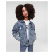 Bunda karl lagerfeld klxdisney printed denim jacket printed denim