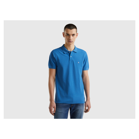 Benetton, Blue Regular Fit Polo United Colors of Benetton