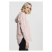 Ladies Oversized Terry Hoody - light rose