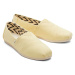 Toms Alpargata Banana Yellow Heritage Canvas Wmn