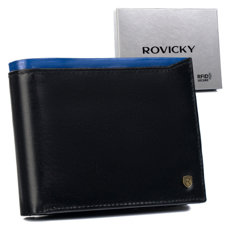 Klasická kožená peněženka s RFID Protect Rovicky