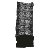 Šátek multifunkční šátek MATT, s fleecem, black/grey