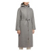 Geox W DORALEA LONG COAT Šedá