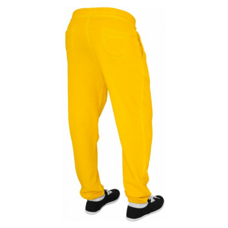 Urban Classics Ladies Spray Dye Sweatpant yellow