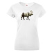 Dámské tričko s potiskem zvířat - Jelen