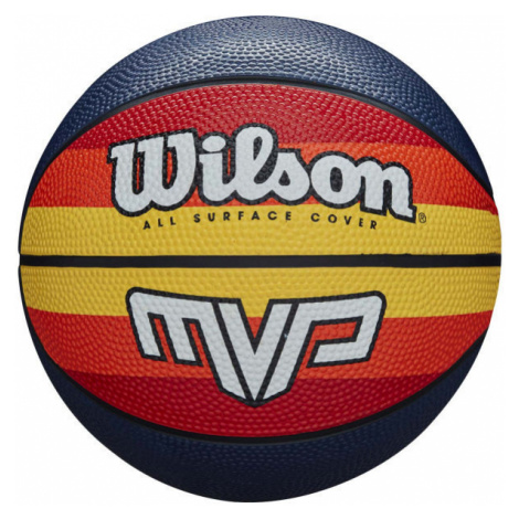 Wilson MVP MINI RETRO ORYE Basketbalový míč, Tmavě modrá,Mix,Bílá, velikost