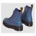 Dr. Martens Jadon Deep Blue Leather Platform Boots
