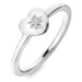 Hot Diamonds Romantický stříbrný prsten s diamantem Most Loved DR241 51 mm