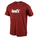 Levi's&reg; SS RELAXED FIT TEE Pánské tričko, vínová, velikost