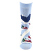 Dámské, pánské ponožky Lonka - Damerry, hory, světle modrá Barva: Modrá světle